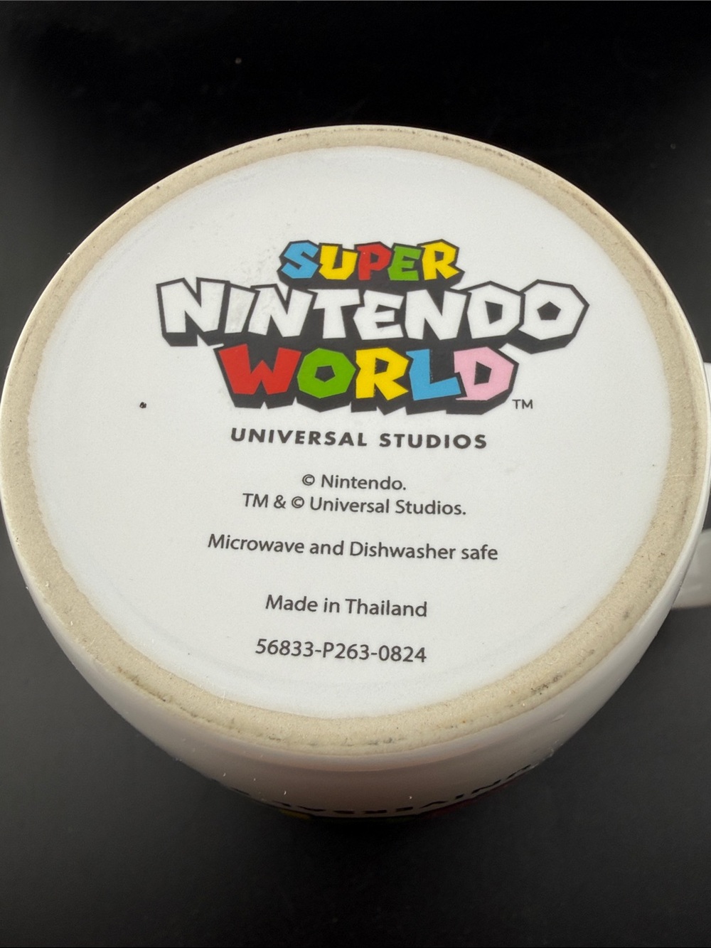 Nintendo World Super Luigi Character Mug Cup Mario Peach Yoshi - Picture 3 of 4